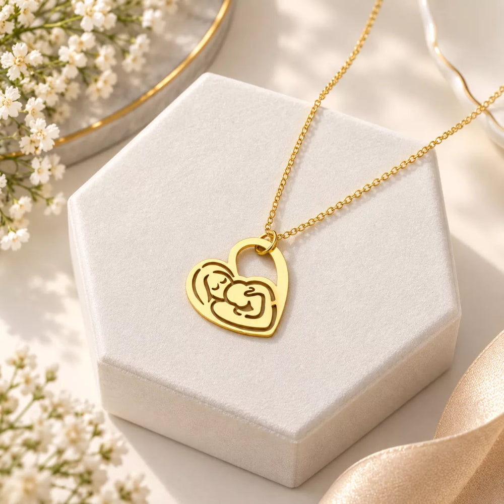 Mother’s Embrace Pendant Necklace