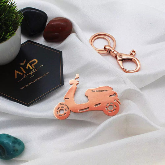 Personalized Ola S1 EV keychain with custom name engraving