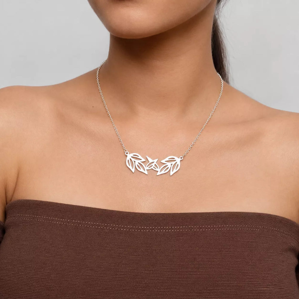 Olive Leaves Necklace