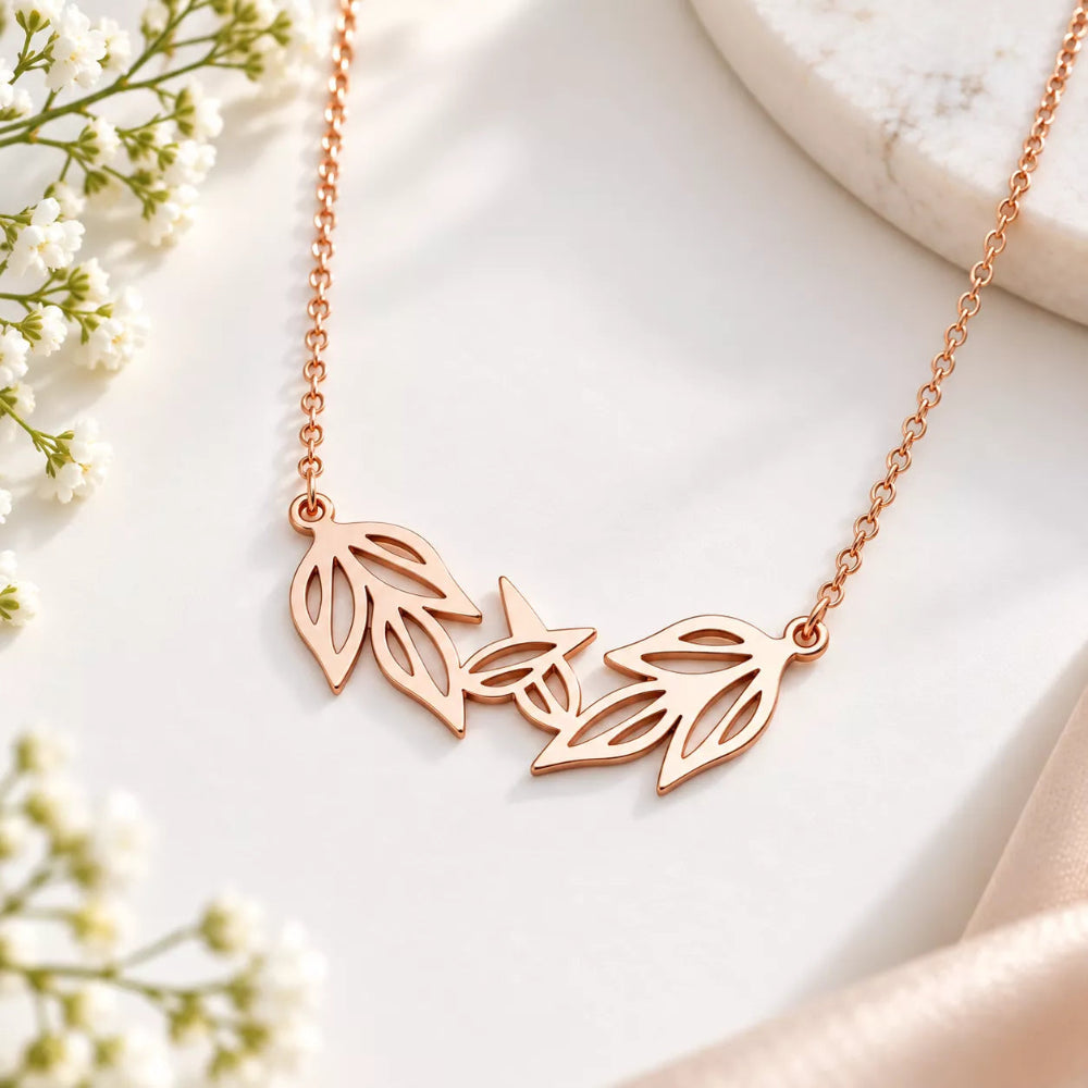 Olive Leaves Necklace