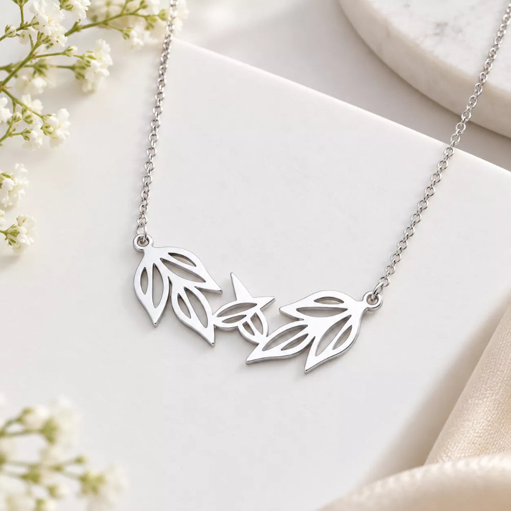 Olive Leaves Necklace