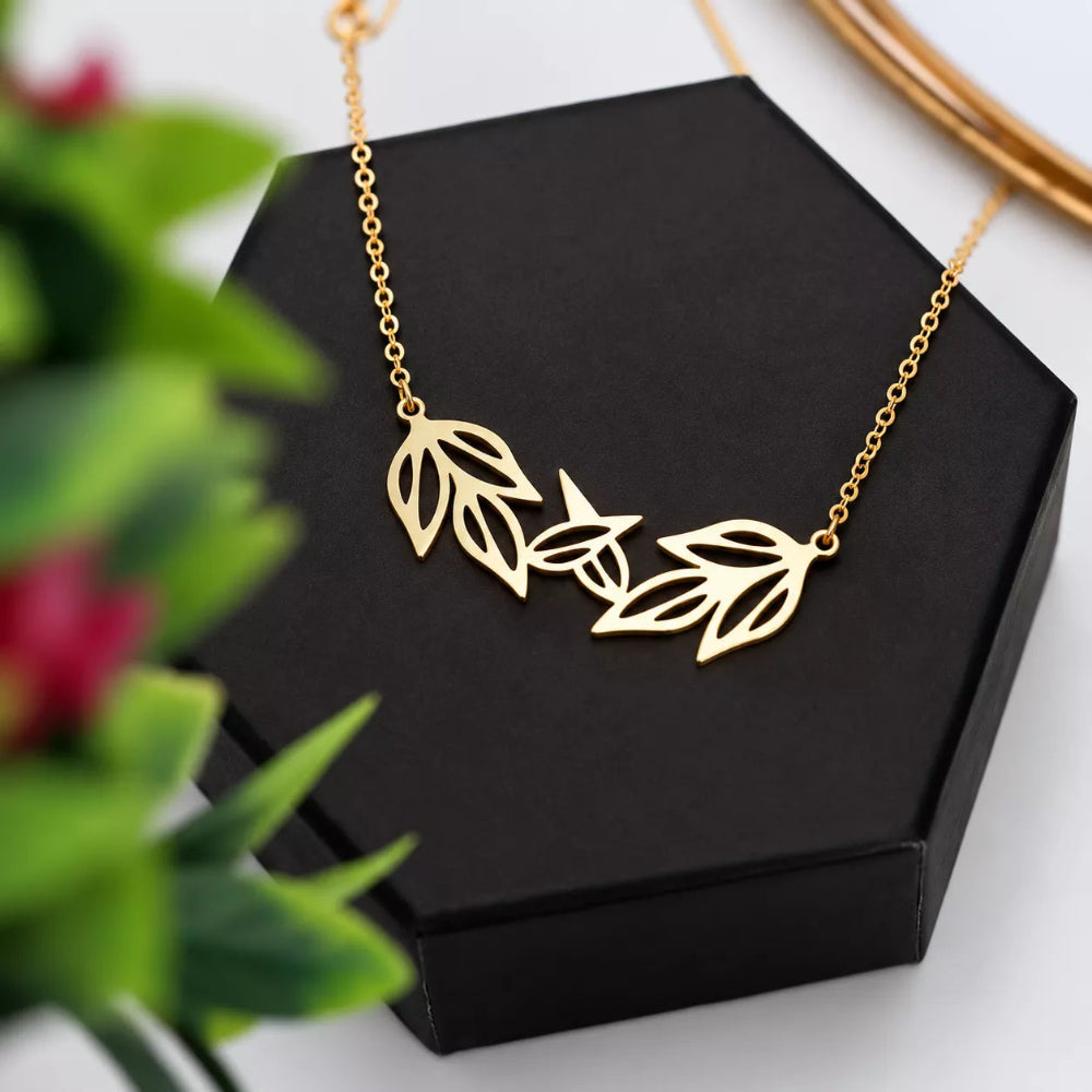 Olive Leaves Necklace