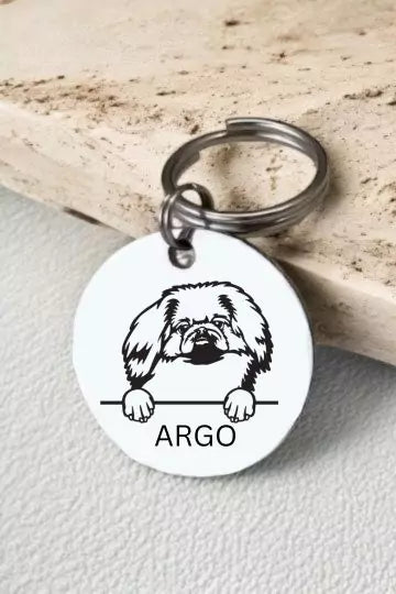 Pekingese Dog Collar Personalized