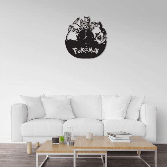 : Contemporary Clock Anime Characters with Original Art for Kids' Room Wall Decor Present for Son's Birthday