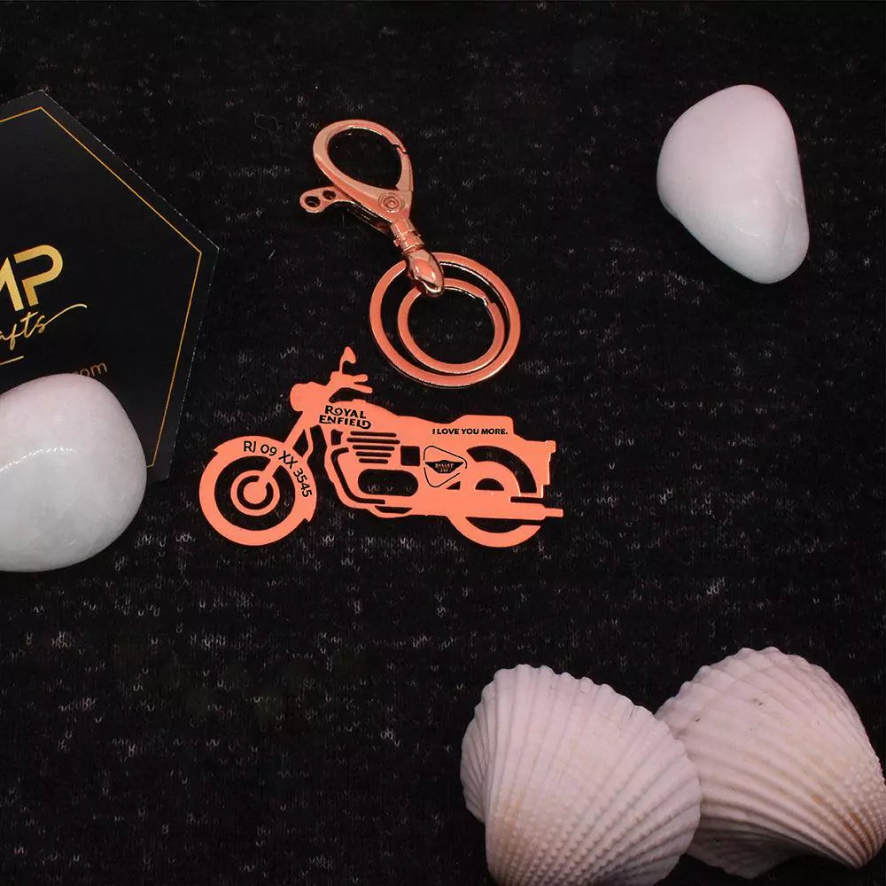 Royal Enfield Electra 350 keychain