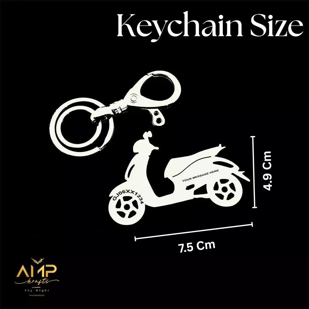 Bajaj Chetak Scooter Keychain