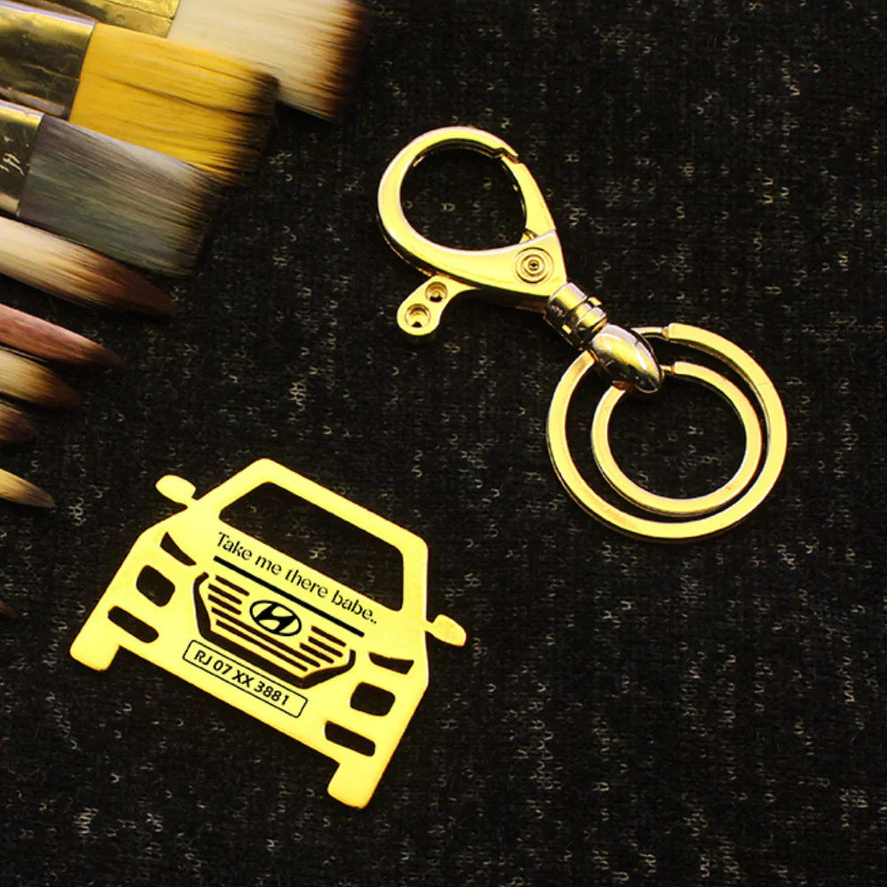 Custom engraved Venue 2022 key accessory for birthdays or celebrations