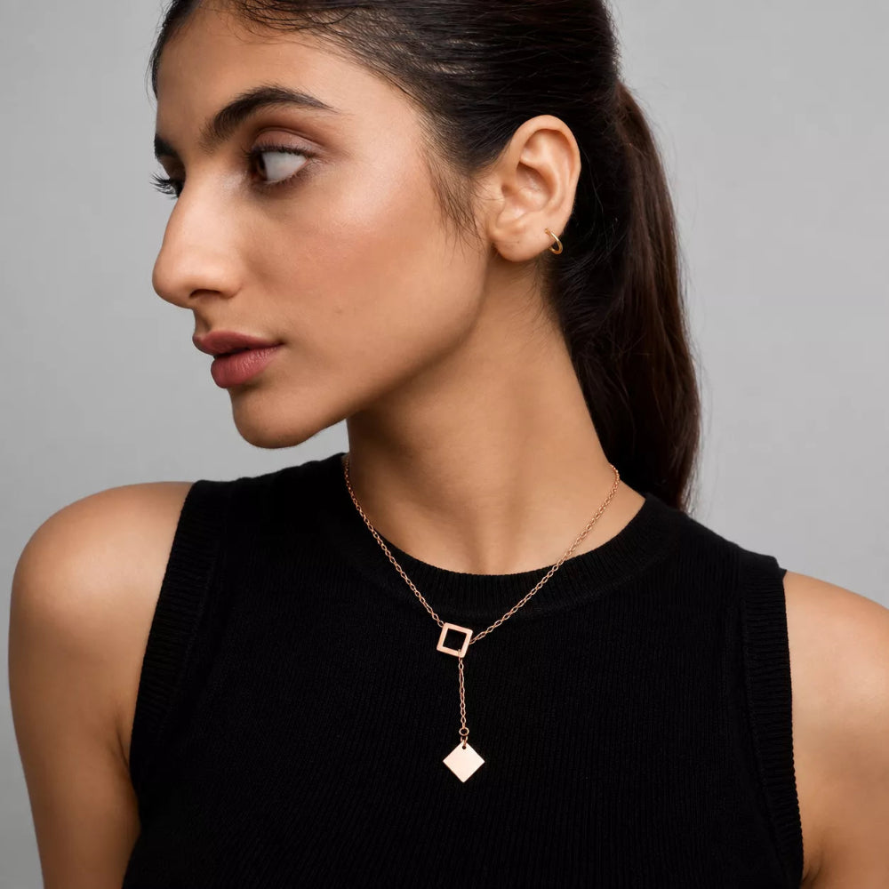 Squaring Off Necklace