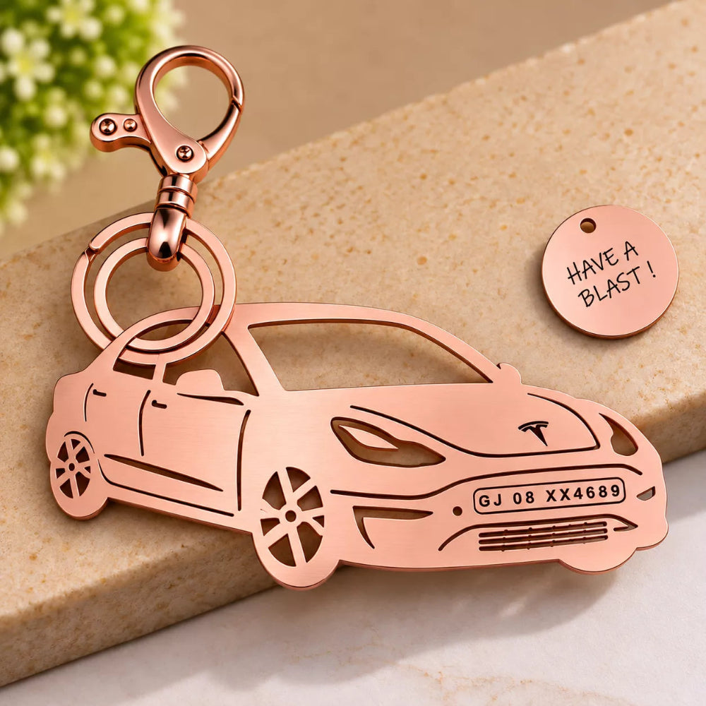 Tesla Model 3 2021 Keychain