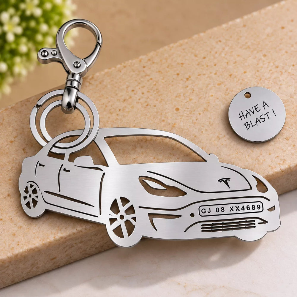 Tesla Model 3 2021 Keychain