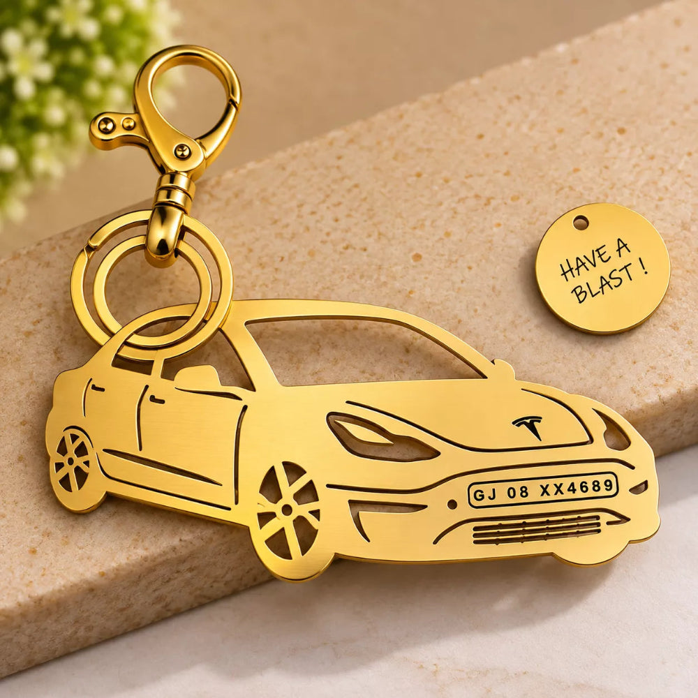 Tesla Model 3 2021 Keychain
