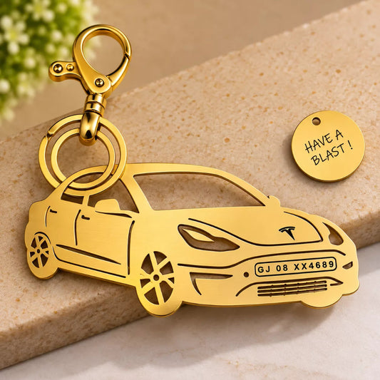 Tesla Model 3 2021 Keychain