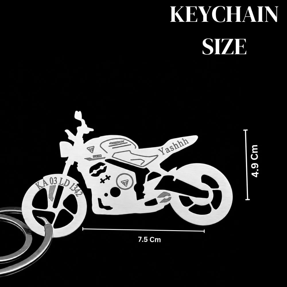 Triumph Trident 660 Keychain