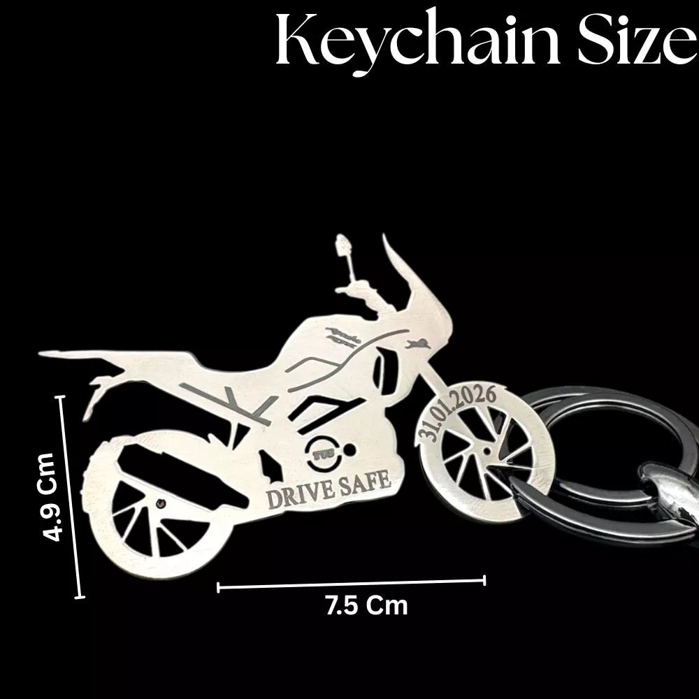 TVS Apache RTX Keychain