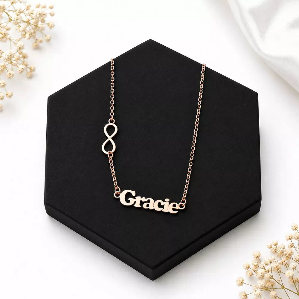 For Me, With Love Name Pendant