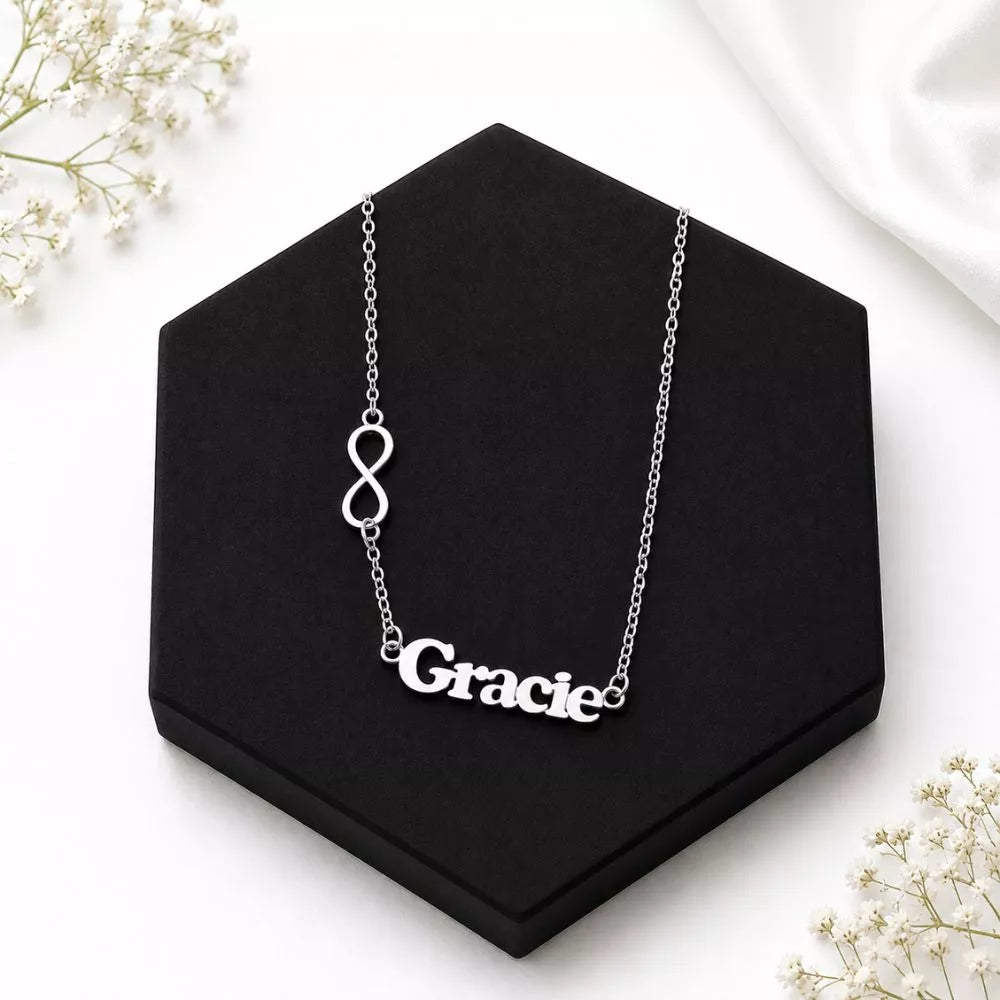 For Me, With Love Name Pendant