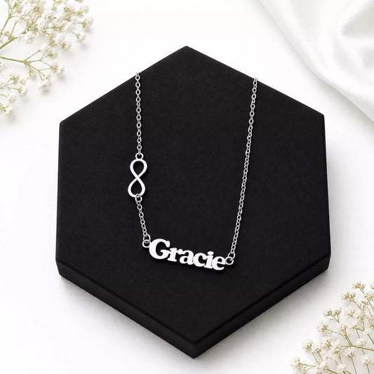 For Me, With Love Name Pendant