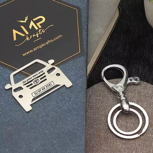 Toyota Urban Cruiser personalized stainless steel keychain