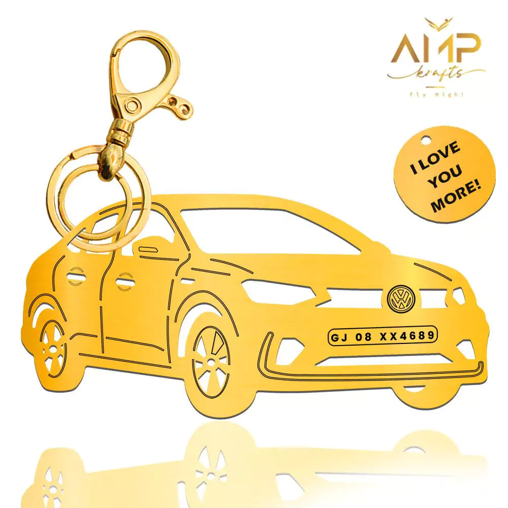 Engraved Virtus 2022 key holder for everyday drives