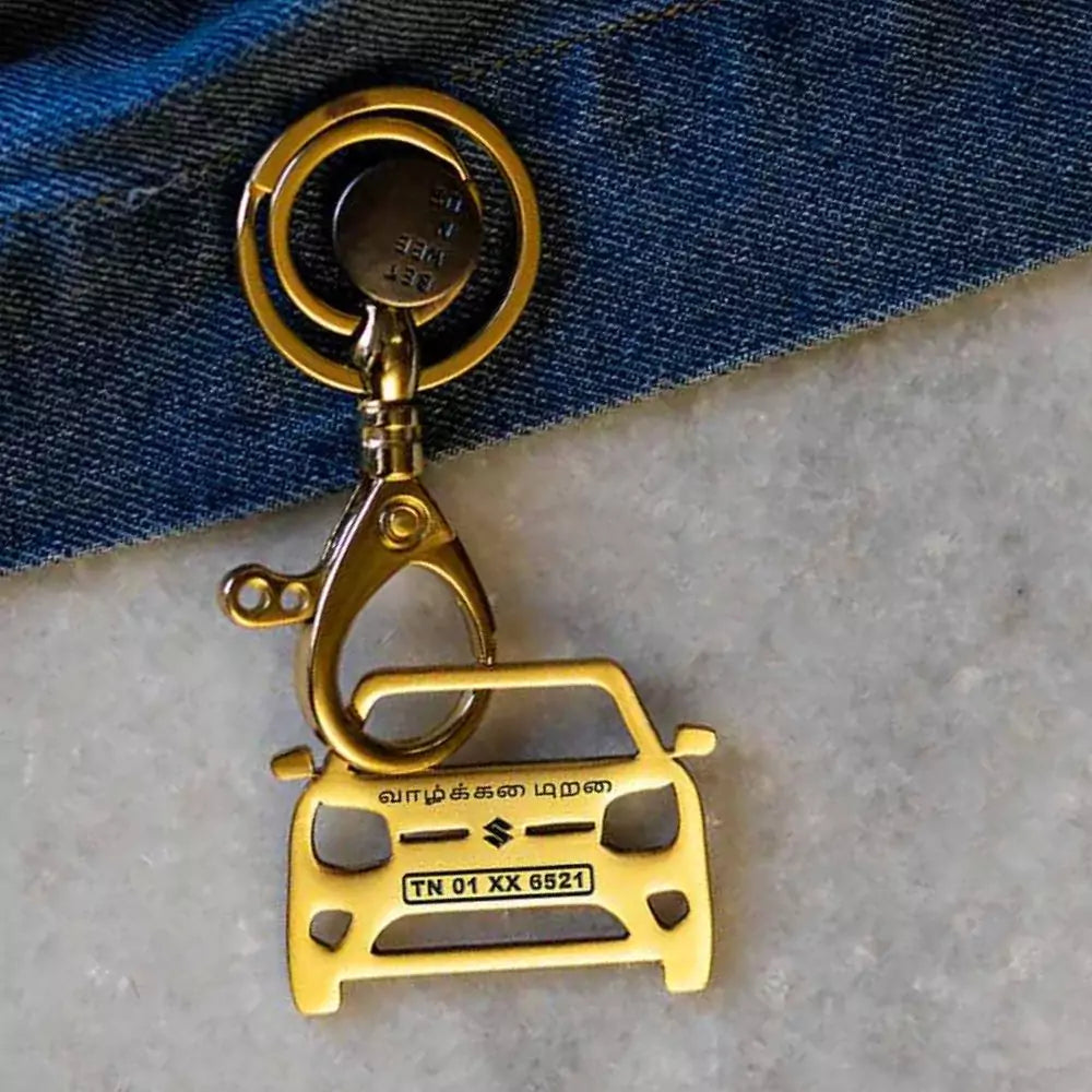 Maruti Suzuki Wagoner metal key accessory, lightweight and dependable