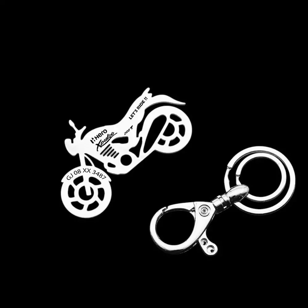 Hero Xpulse 200T bike keychain – thoughtful gift for daily riders