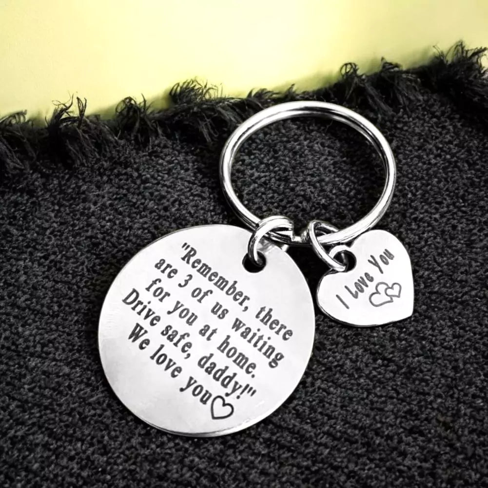Drive Safe keychain