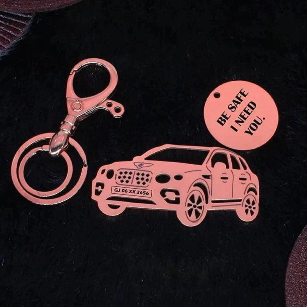 Custom Bentayga keychain, elegant everyday companion for high-end cars