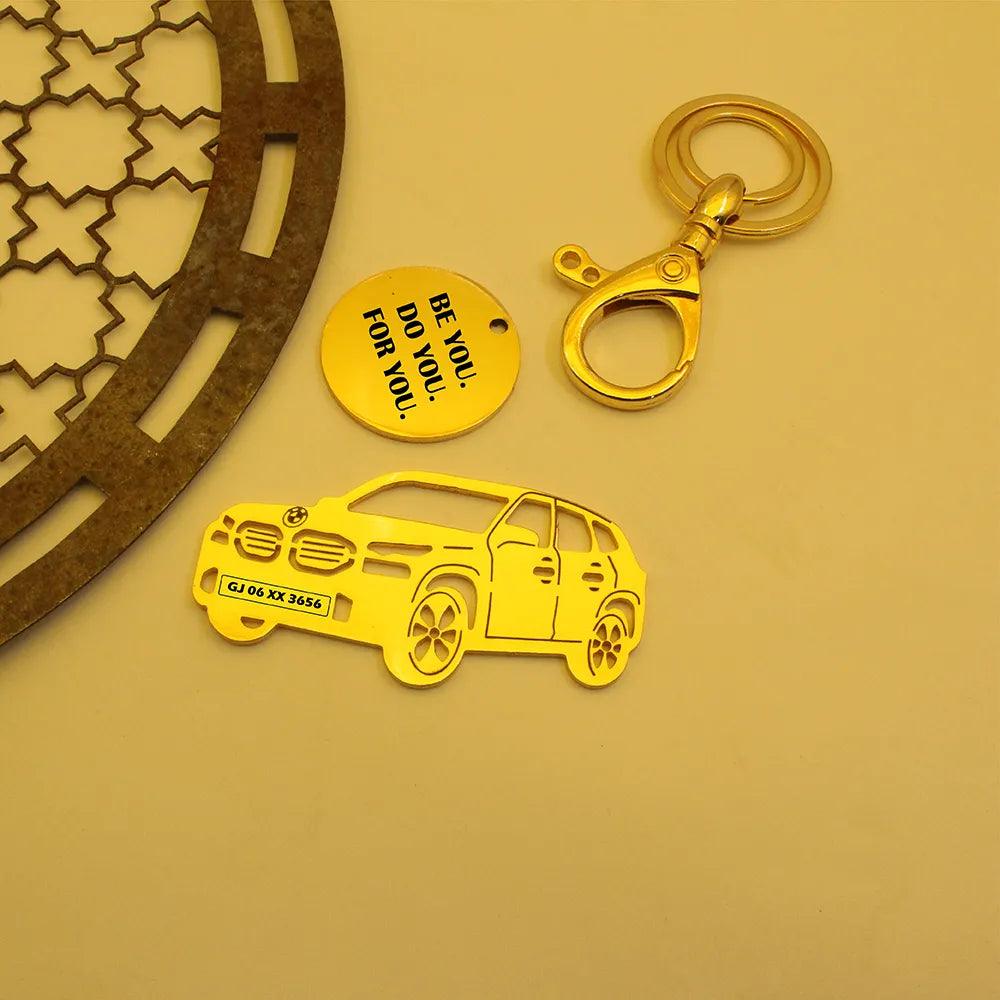 BMW XM keyring with clean, elegant, and bold design