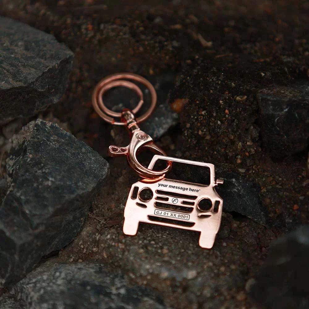 Solid metal keychain made for Force Toofan drivers