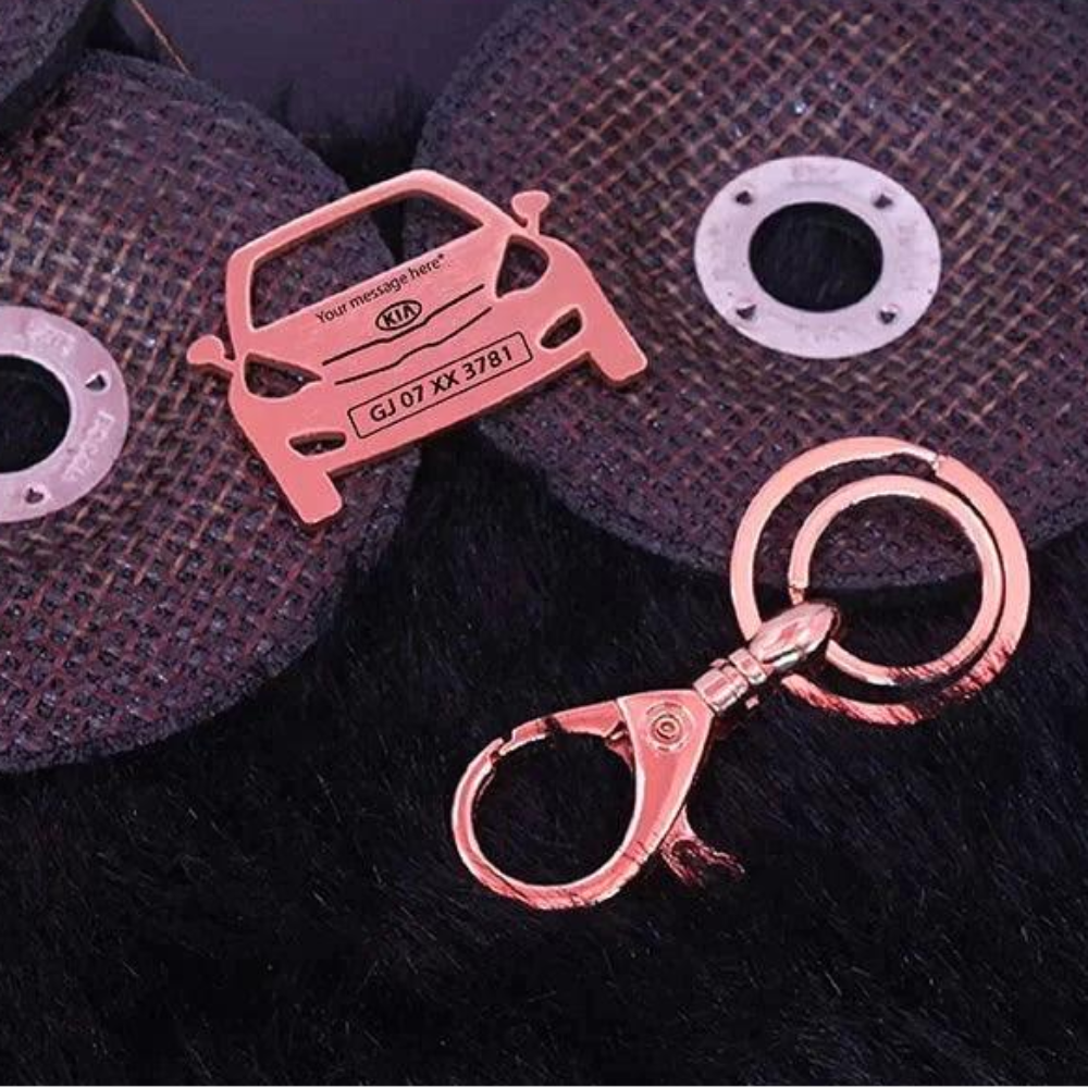 Custom RIO keychain, practical add-on for car owners