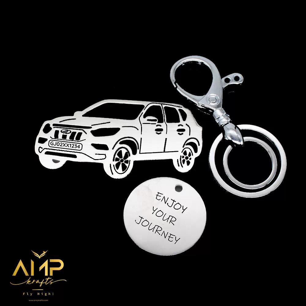 Mahindra Alturas G4 2020 car keychain – premium gift for SUV lovers