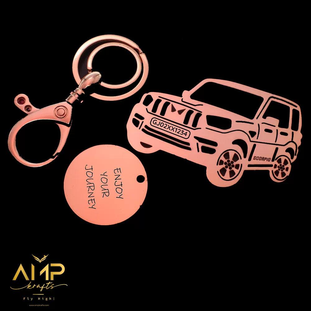 Premium metal key accessory designed for Scorpio Classic drivers