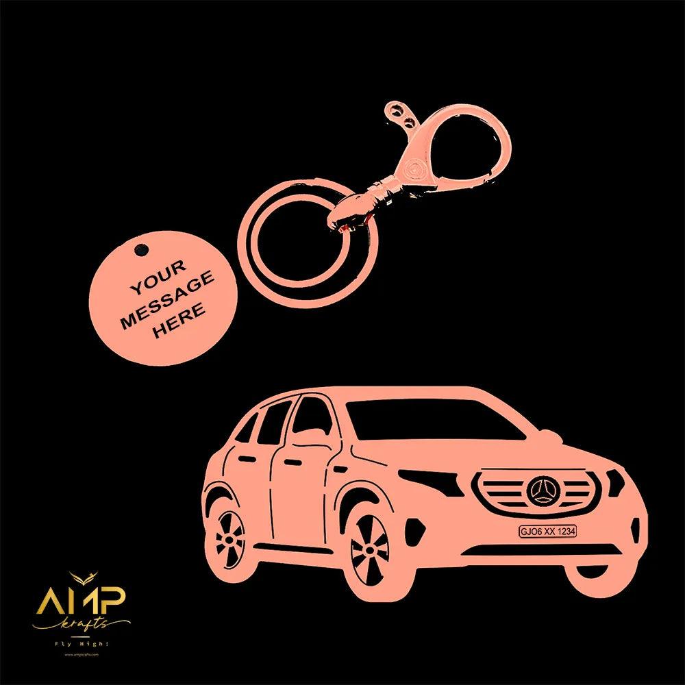 Custom GLC 300 keychain, meaningful way to show care and presence