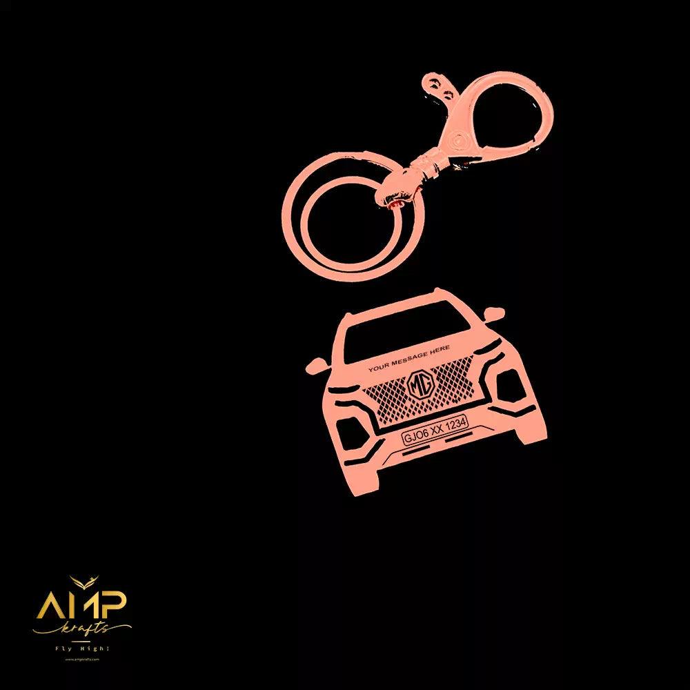 Custom Hector Plus keychain, practical add-on for SUV owners