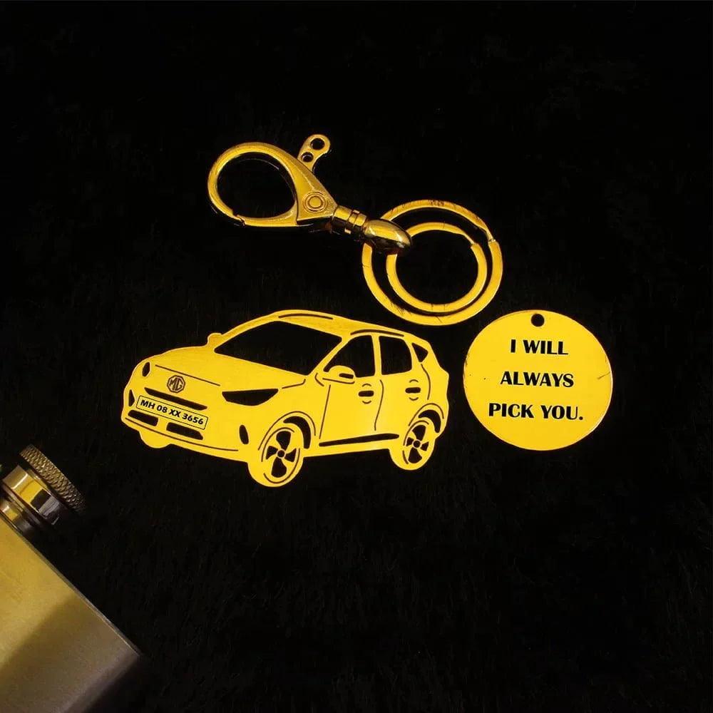 Custom ZS EV 2022 keychain, practical add-on for modern car keys