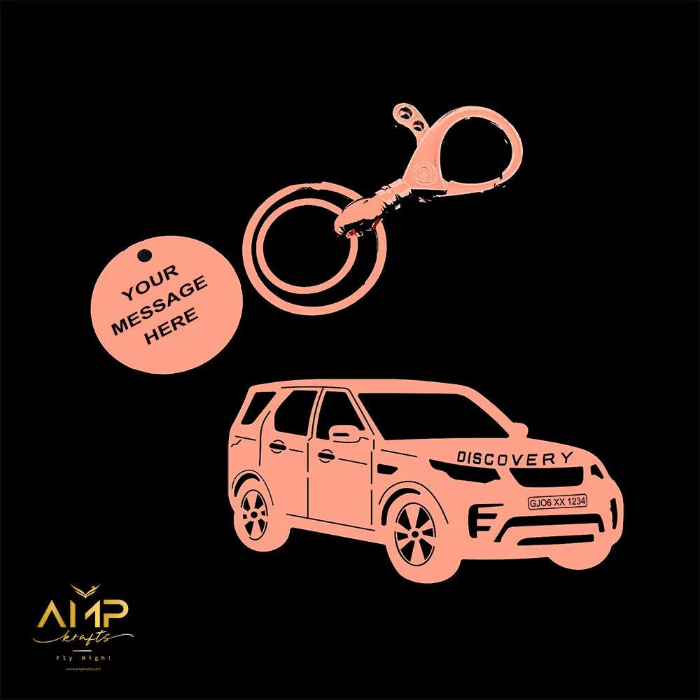 Personalized Discovery keychain, daily reminder of care and safety