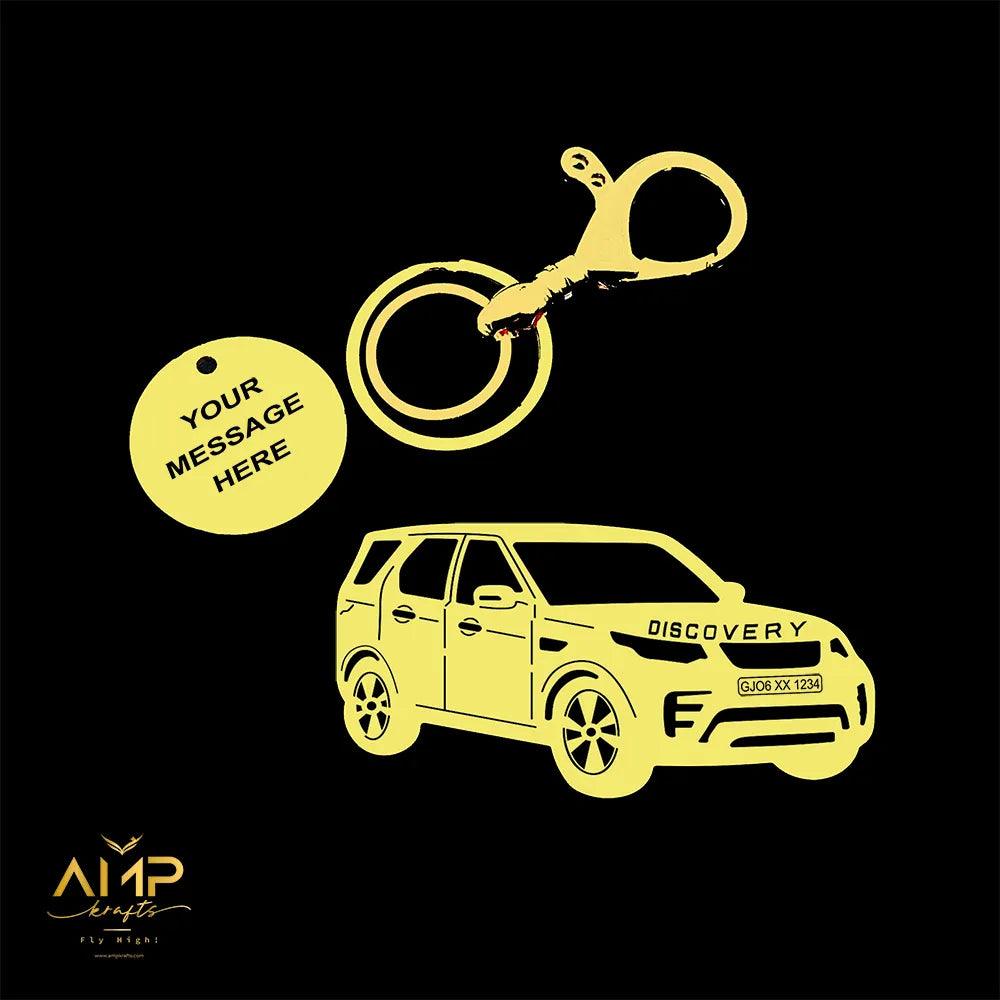 Custom Discovery keychain, thoughtful reminder for every journey