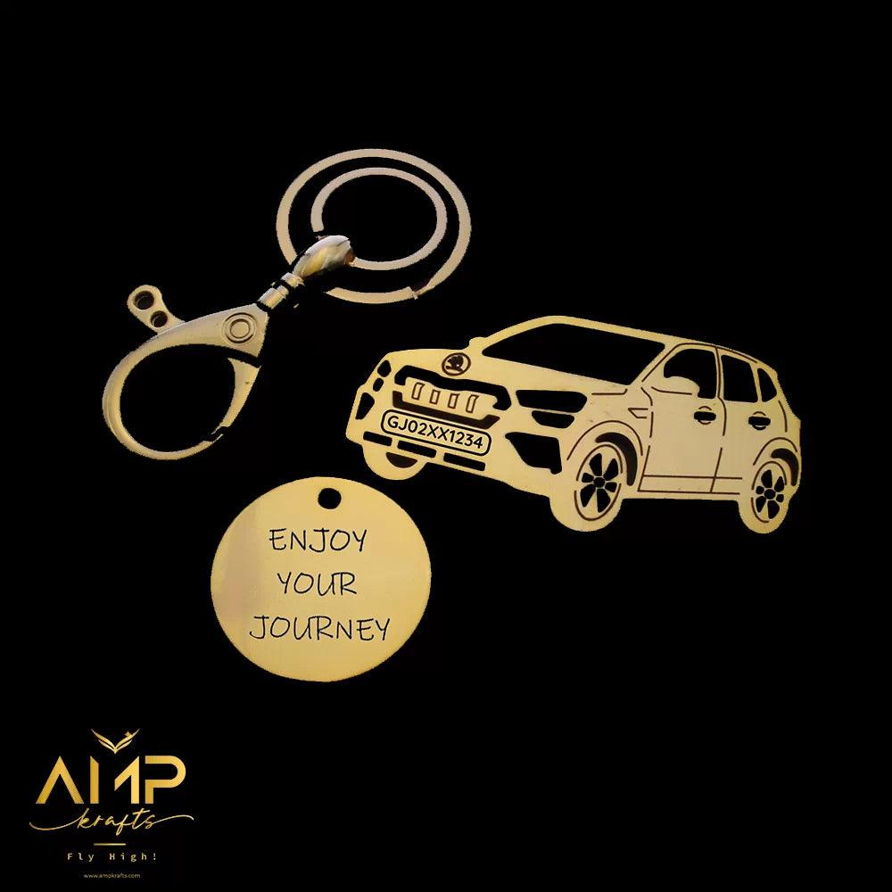 Custom Kushaq keychain, meaningful reminder for daily drives