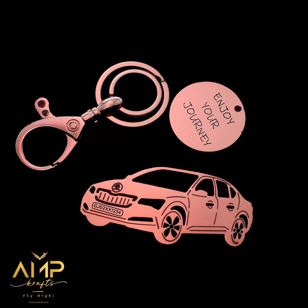 Skoda Superb personalized keychain, thoughtful gift for someone special