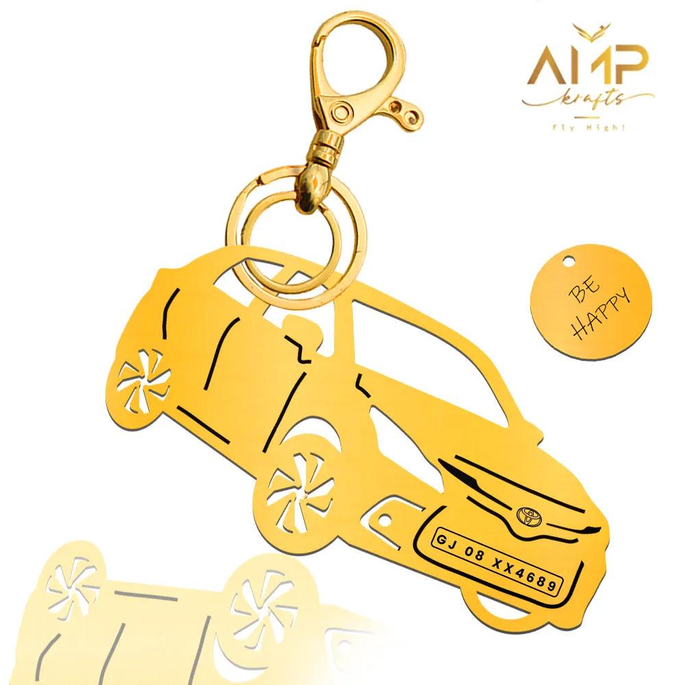 Custom Toyota Glanza keychain gift box